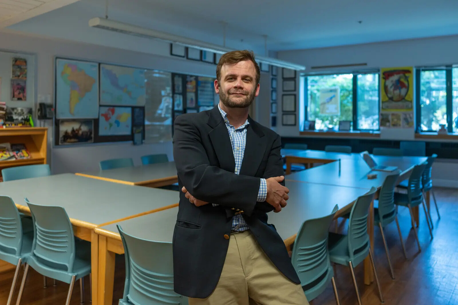 David Cutler at Brimmer and May School